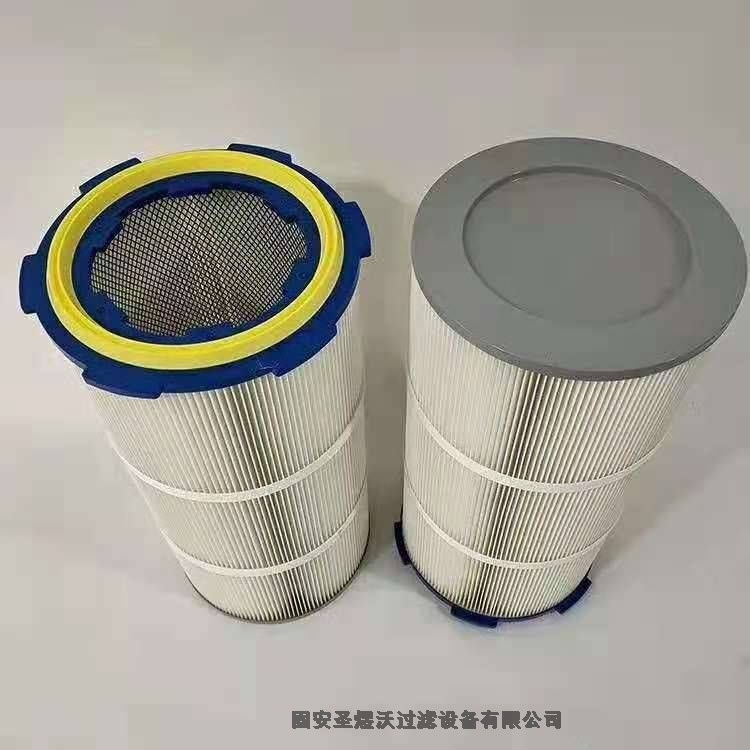 工業(yè)除塵濾芯空氣凈化濾筒濾清器除塵濾芯噴粉設備粉塵濾芯